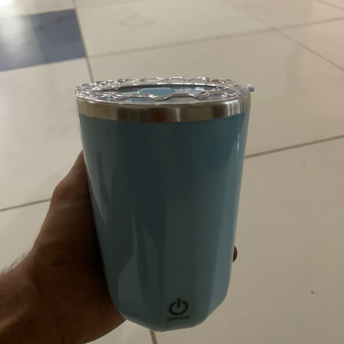 Automatic Self Stirring Mug 350ml – Stainless Steel Magnetic Coffee &amp; Milk Mixing Cup