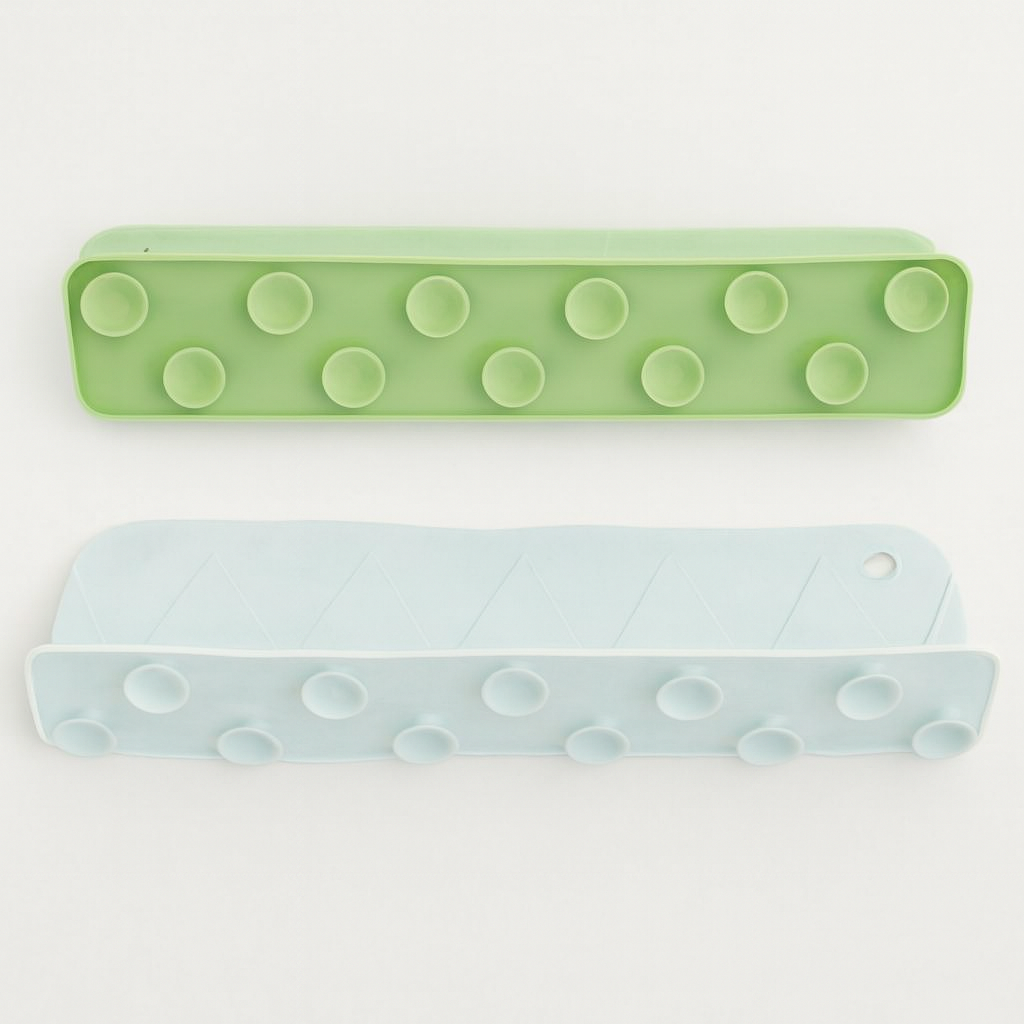 Silicone Sink Splash Guard with Suction – Flexible Water Stopper for Kitchen & Bathroom