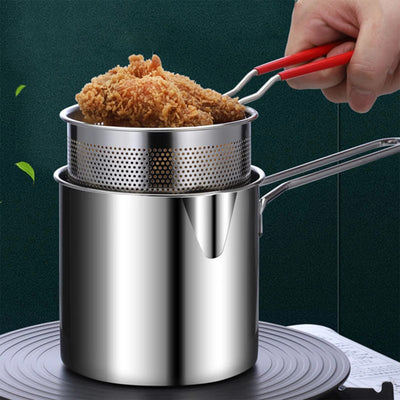 Premium Deep Frying Pot – Durable Quality, Easy Cleaning & Comfortable Handling