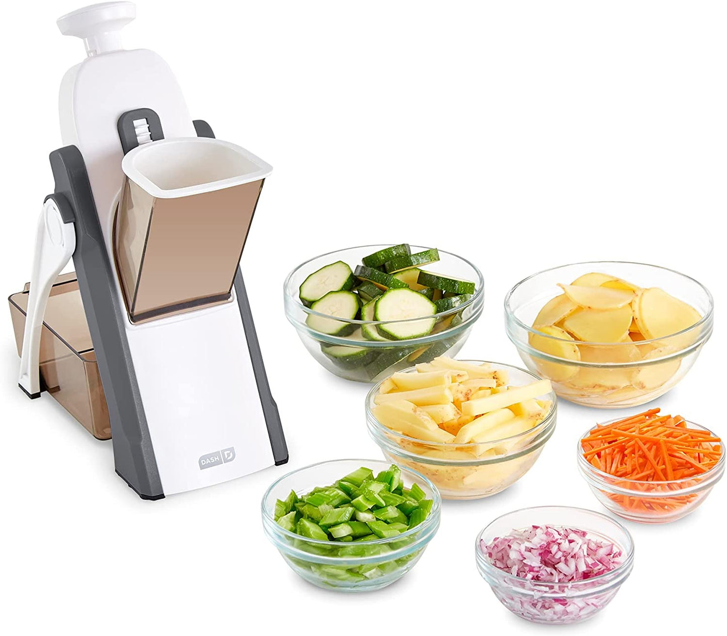 Mandoline Slicer – Adjustable & Safe Vegetable Cutter | Multi-Purpose Manual Chopper & Grater (Random Color)