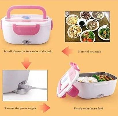 Portable Electric Lunch Box – Food Heating Tiffin Box