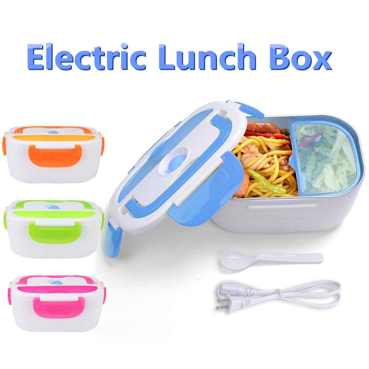 Portable Electric Lunch Box – Food Heating Tiffin Box