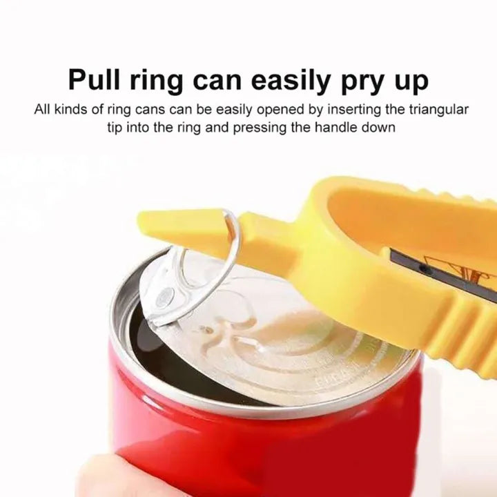 Multi-Function Bottle &amp; Jar Opener | Twist Grip Lid Opener Kitchen Tool | Easy-Grip Design