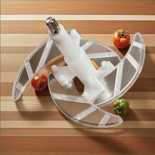 2L Stainless Steel - Push Food Chopper Multi-Purpose Cutter Manual