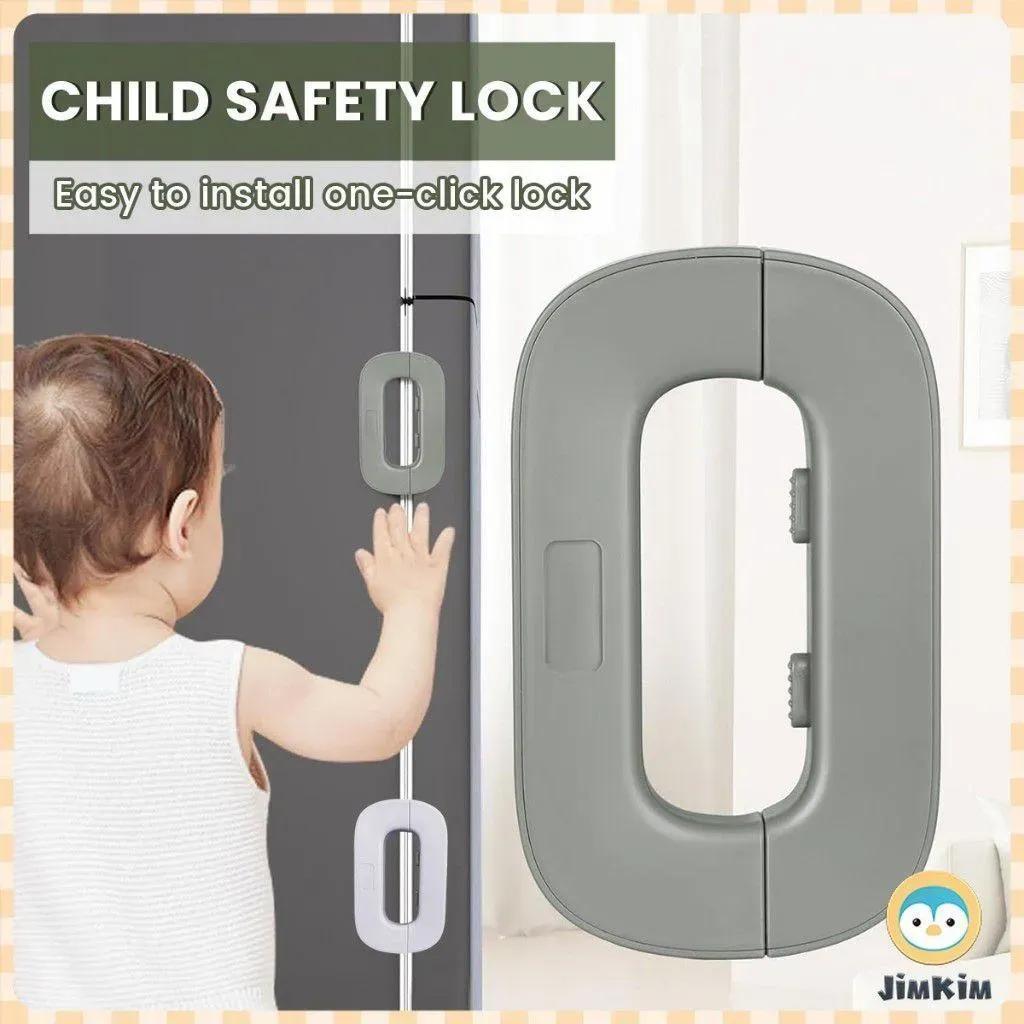 Refrigerator Safety Lock with Keys – Child & Food Protection Lock