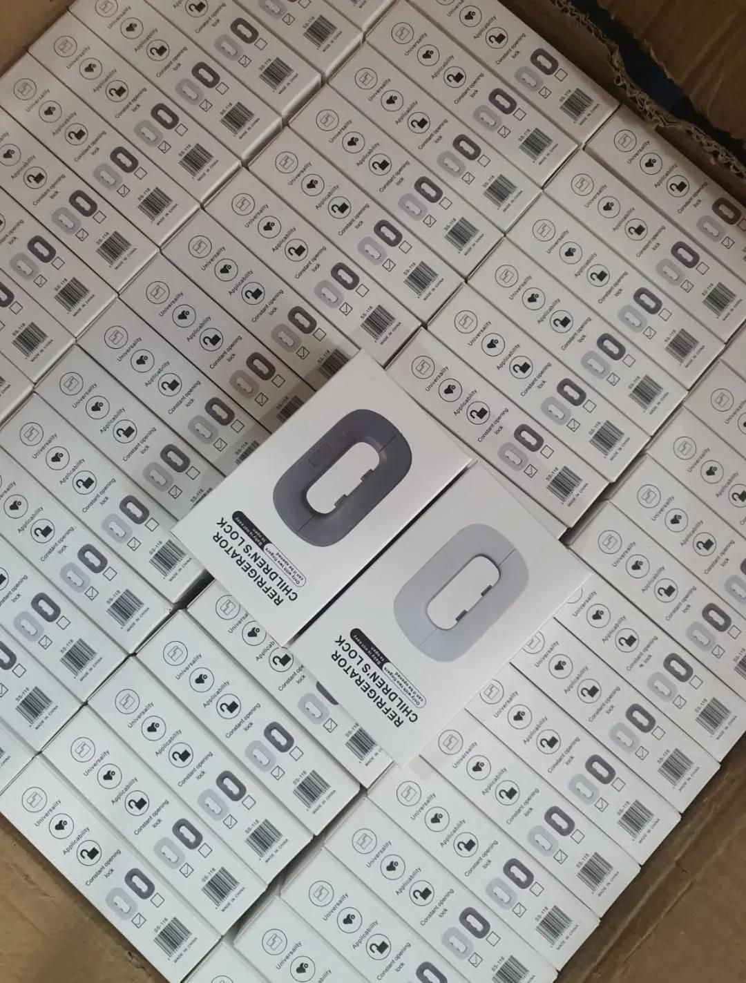 Refrigerator Safety Lock with Keys – Child & Food Protection Lock