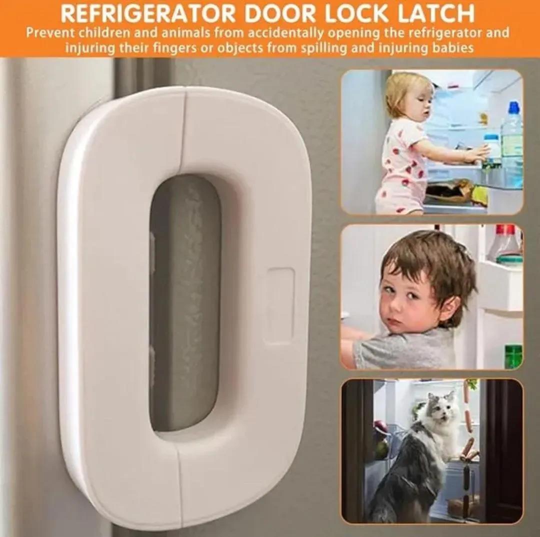 Refrigerator Safety Lock with Keys – Child & Food Protection Lock