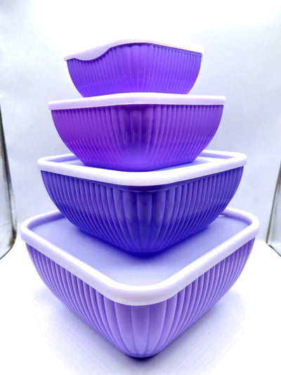 Food Storage Container Set (Pack of 4) – Airtight Kitchen Containers