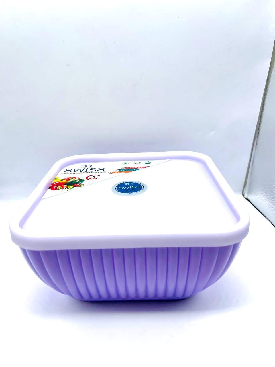 Food Storage Container Set (Pack of 4) – Airtight Kitchen Containers