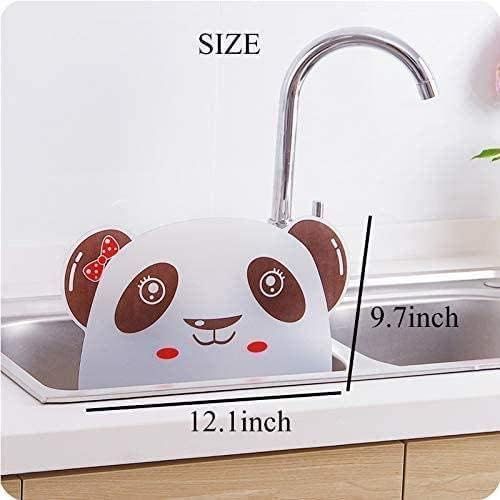 Panda Sink Water Splash Guard | Kitchen Faucet Splash-Proof Silicone Sink Guard