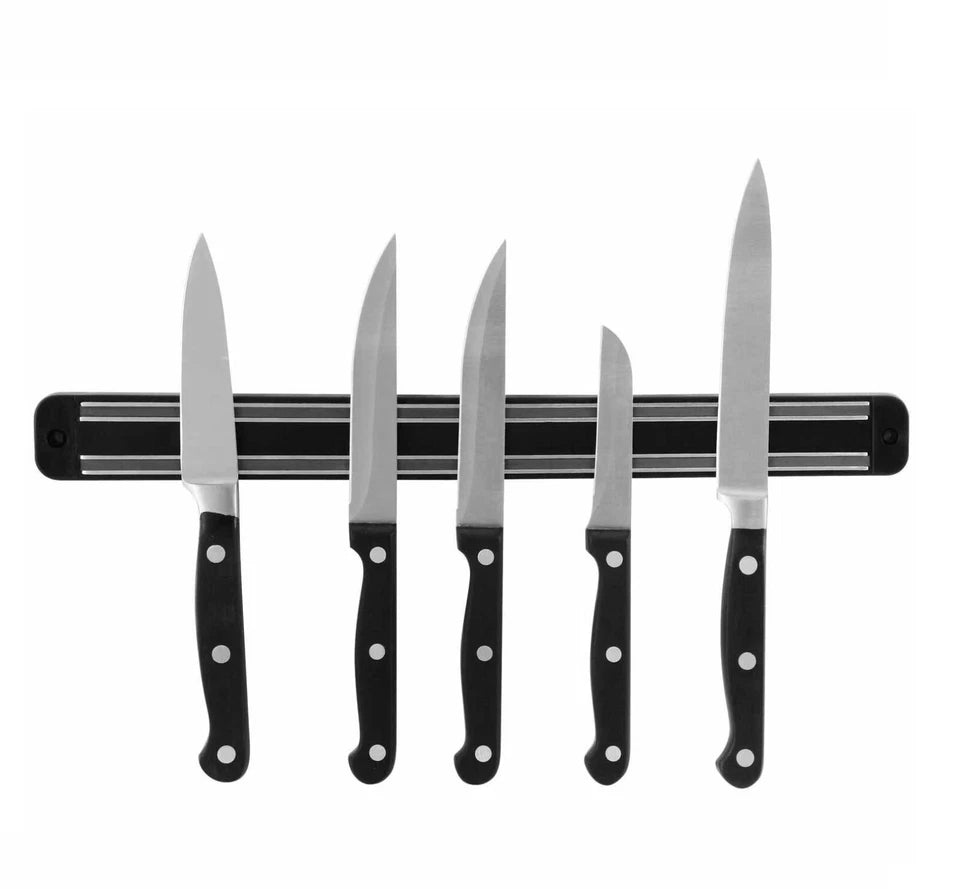 Magnetic Knife Holder – Wall Mounted (33cm) | Space-Saving Kitchen Organizer